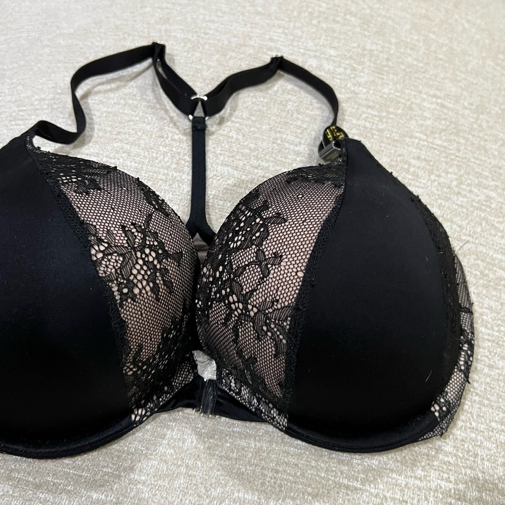 Elegant Black Lace Bra